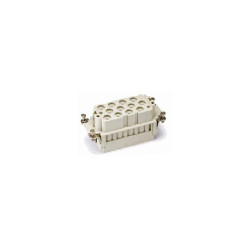 Insert HK, Raccordement à Sertir, mâle, 12 pin, 40A, Polycarbonate, 16B 